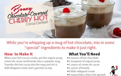 Stay Warm With This Boozy Cherry Cocoa Recipe
