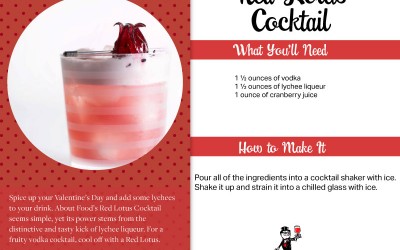 Spice Up Your Valentine’s Day With A Red Lotus Cocktail