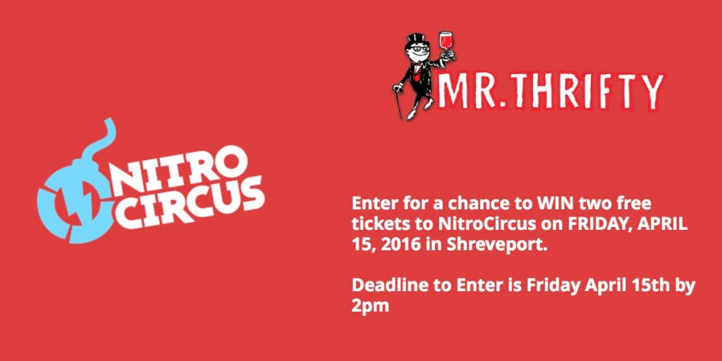 free nitro circus tickets by thrifty liquor